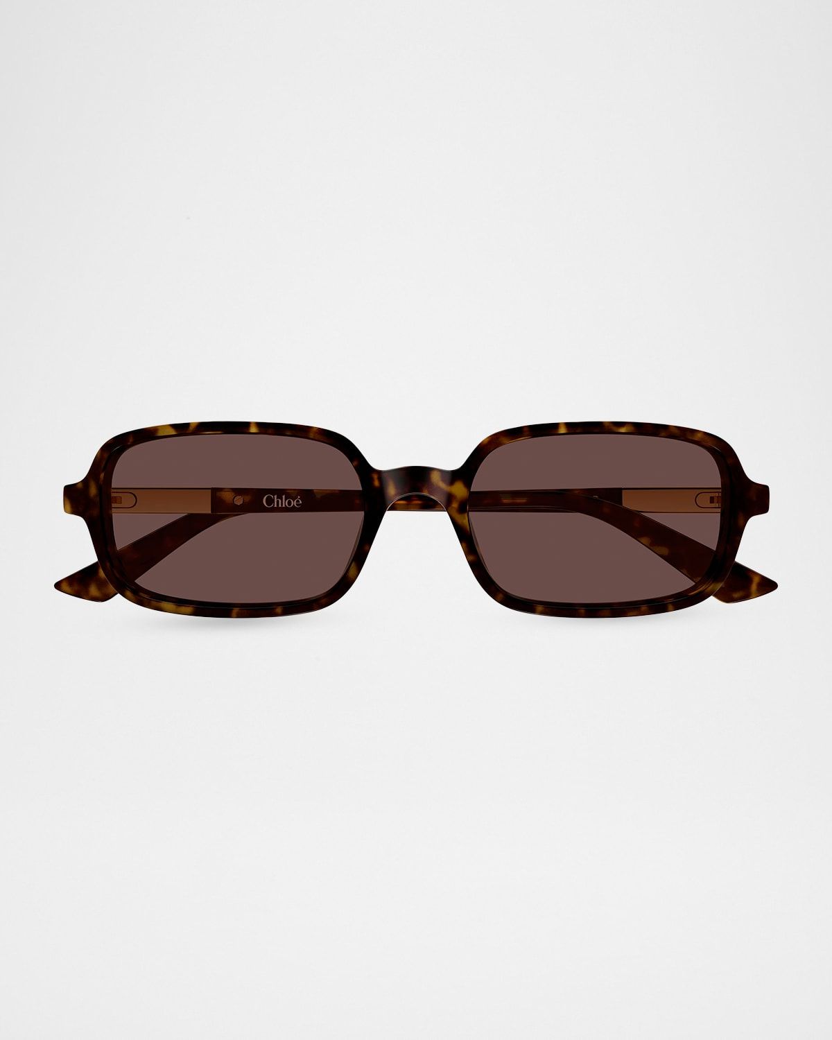 53mm Acetate Rectangular Sunglasses