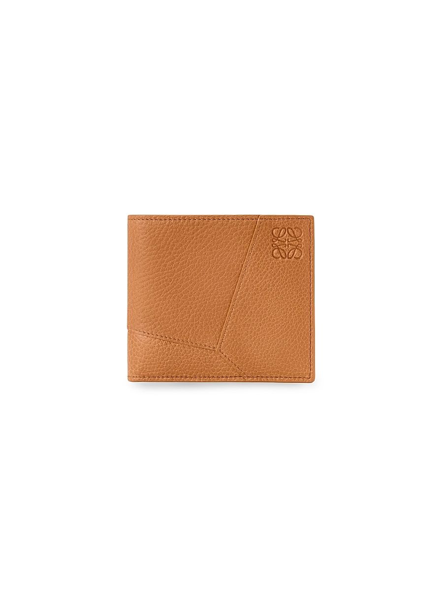 Men's Puzzle Edge Leather Bifold Wallet - Light Canyon Brown