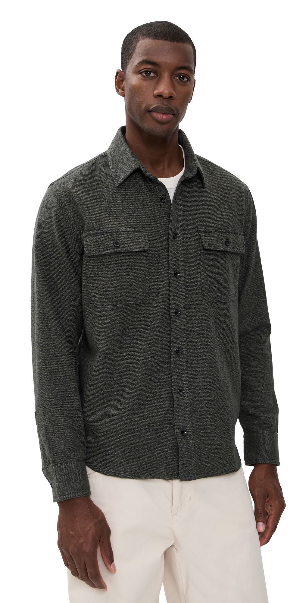Taylor Stitch The Ledge Twill Shirt Pine 40