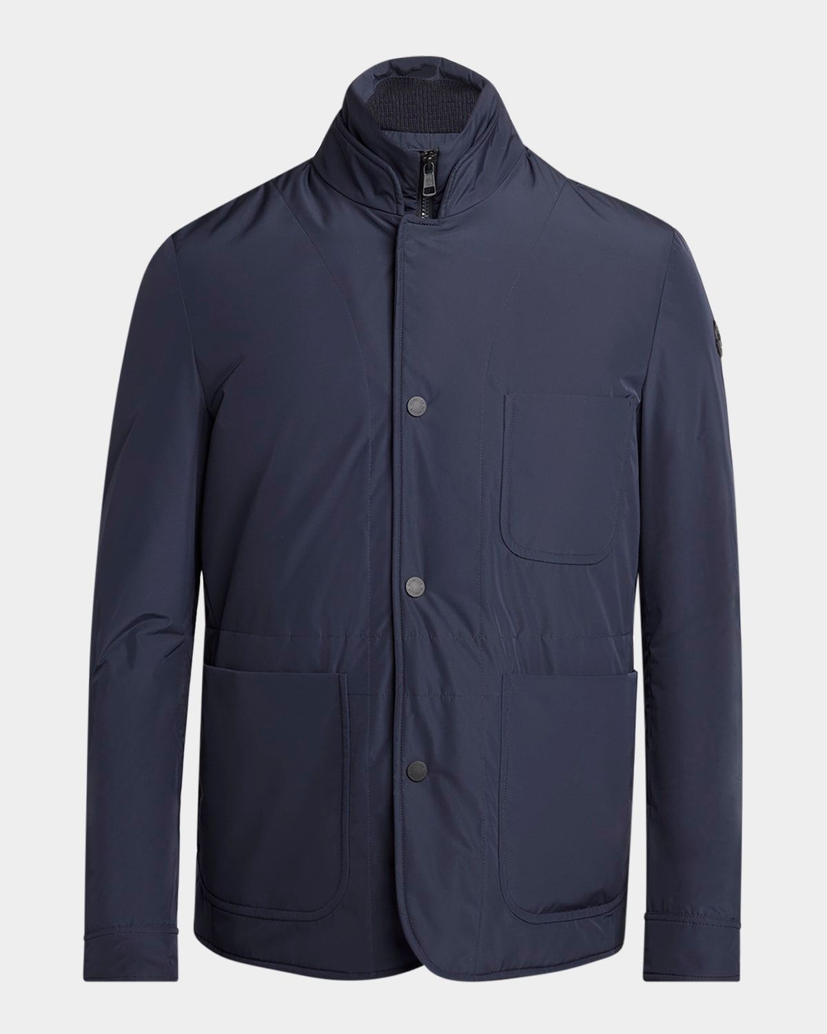 Men & apos;s Edit Navy Brieuc Jacket