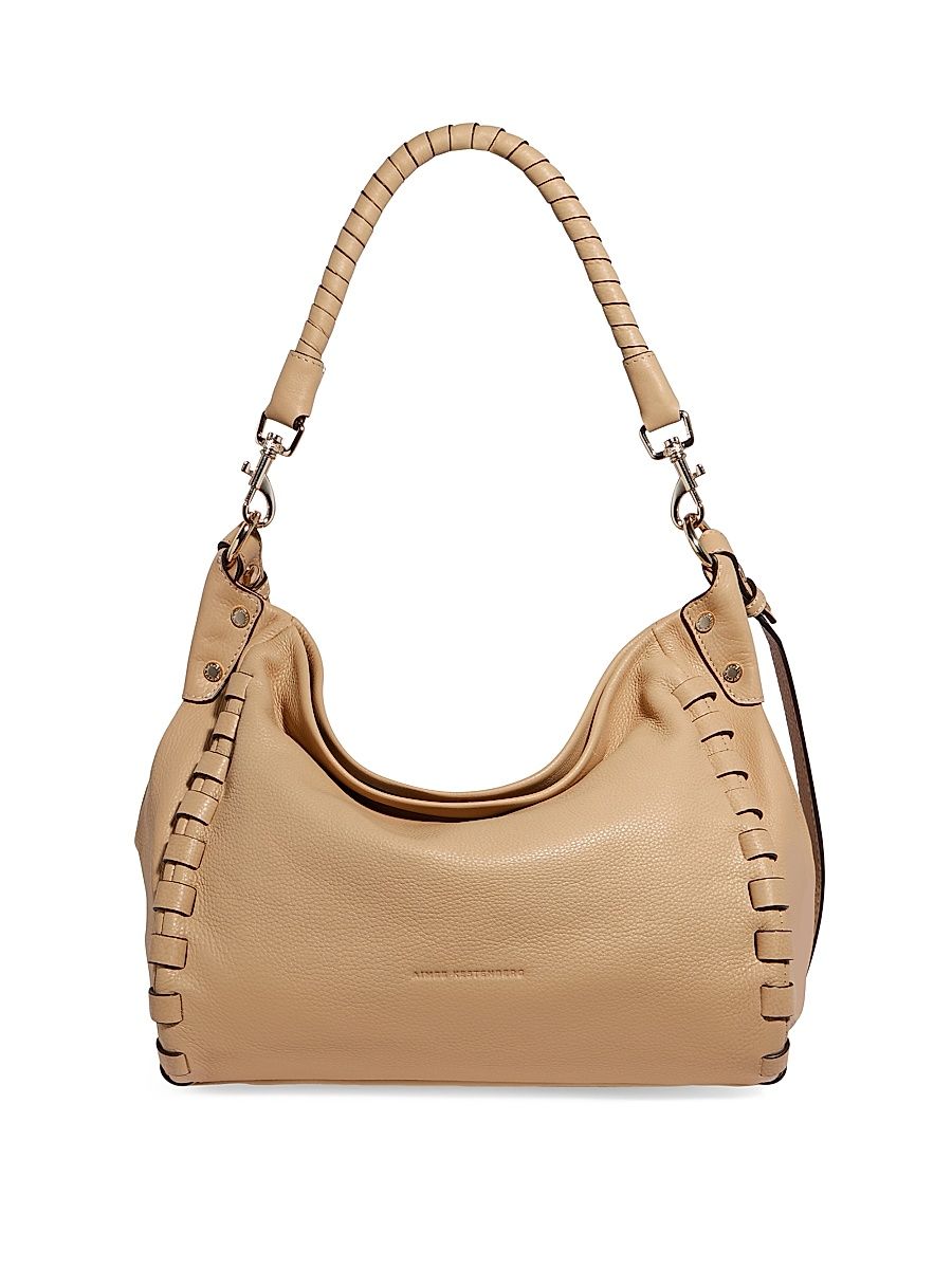 Women's Zen Leather Hobo Bag - Camel