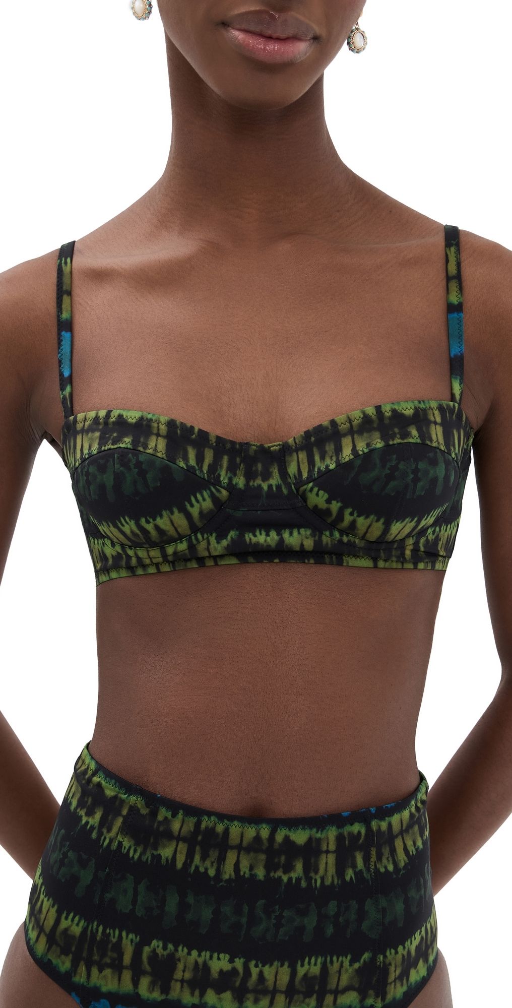 Ulla Johnson Zahara Bikini Top Lagoon XL