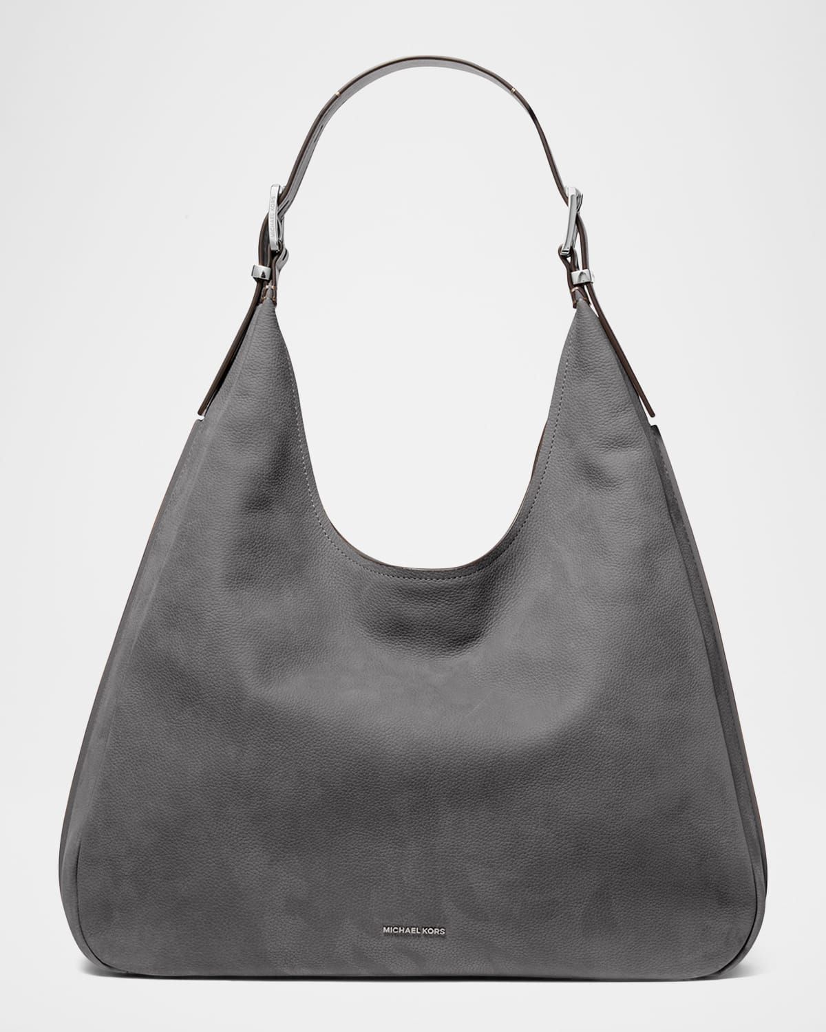 Nolita Large Nubuck Leather Hobo Bag