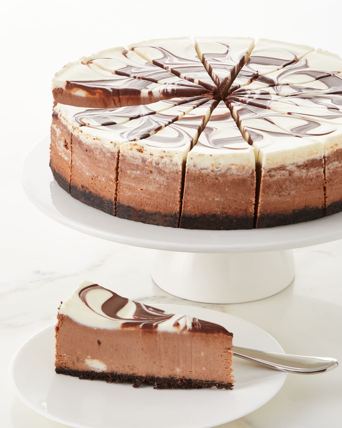 Triple Chocolate Cheesecake