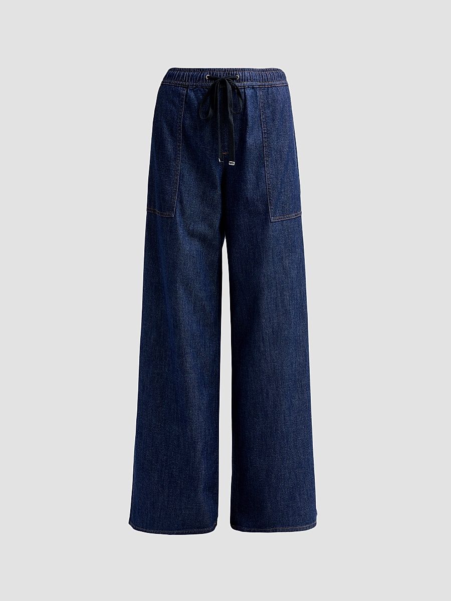 Women's Utility Wide-Leg Drawstring Pants - Halona - Size XXS