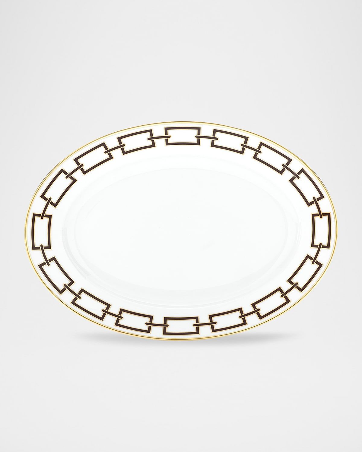 Catene Ebano Oval Flat Platter