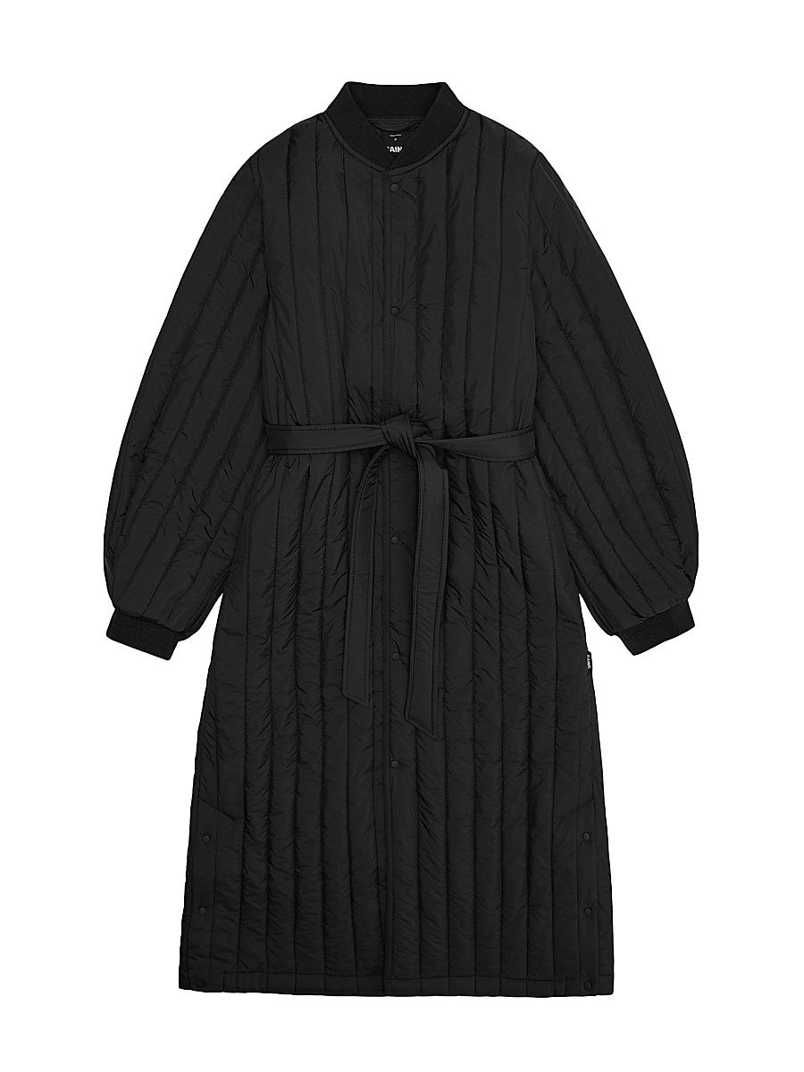 Women's Banja Nylon Liner Coat - Black - Size XL