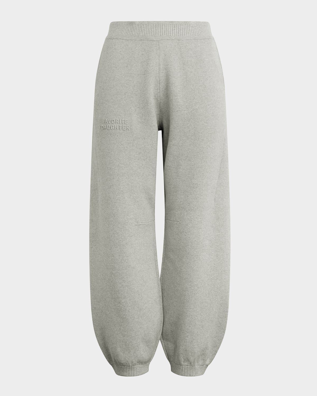 The Fatigue Sisters Barrel-Leg Joggers