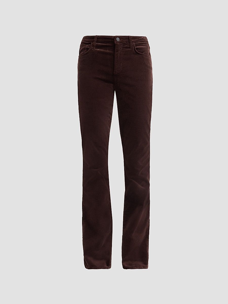 L'AGENCE Women's Stevie High-Rise Straight-Leg Jeans - Dark Java - Size 27
