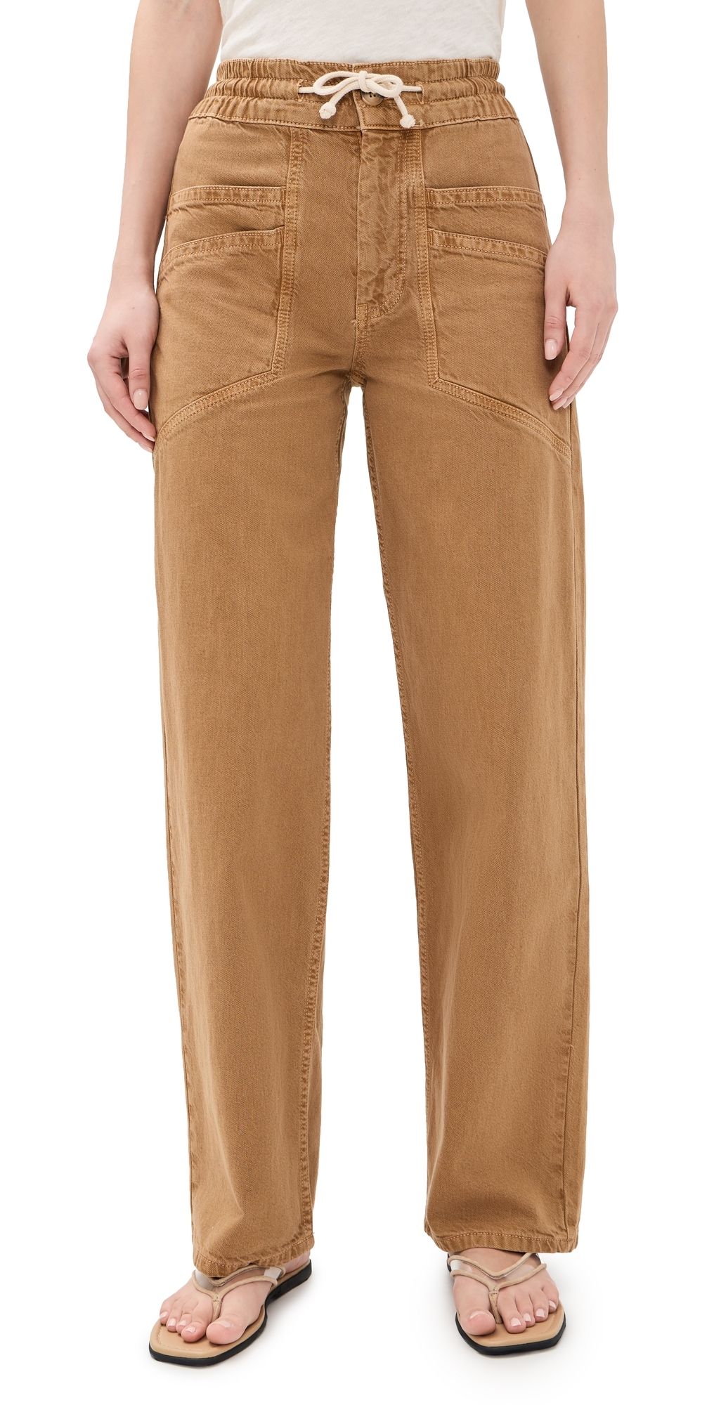 ba & sh Fima Pants Camel 42