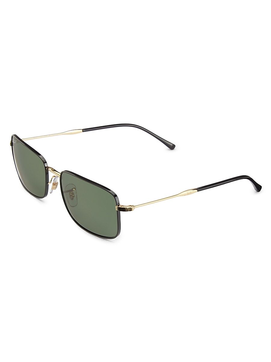 Men's RB3746 59MM Aviator Sunglasses - Green Black