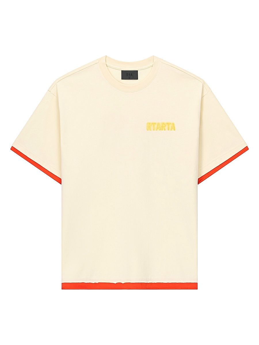 Men's Exodus Elian Double Layered T-Shirt - Raw Sand Rta - Size XL