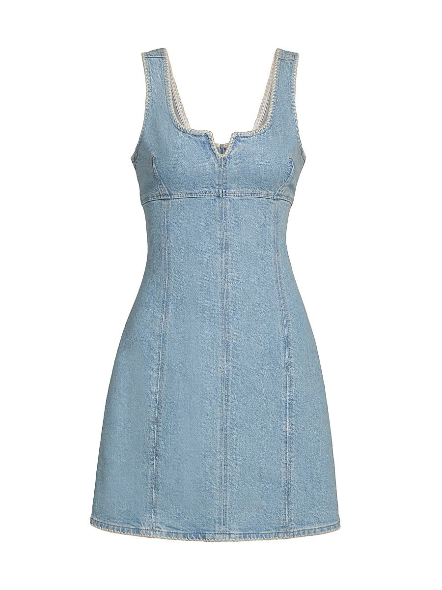Women's Cove Denim Minidress - Capri - Size Large