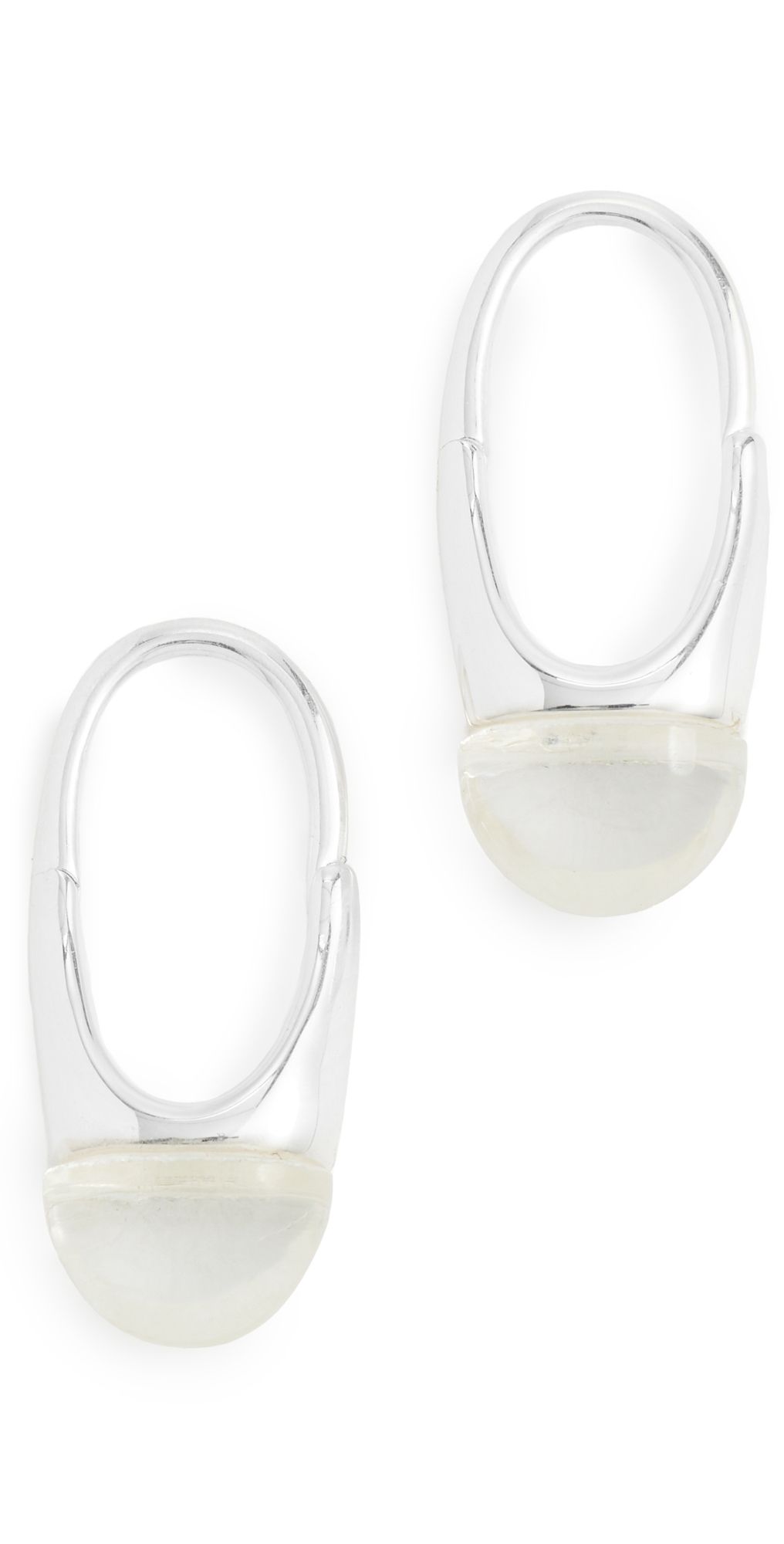 Otiumberg Roscida Quartz Earrings Silver One Size