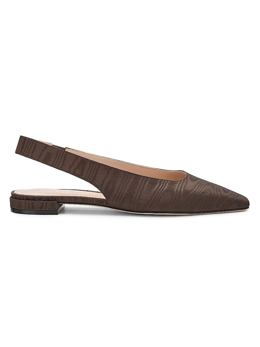 Women's Stassi Slingback Flats - Cigar - Size 9.5