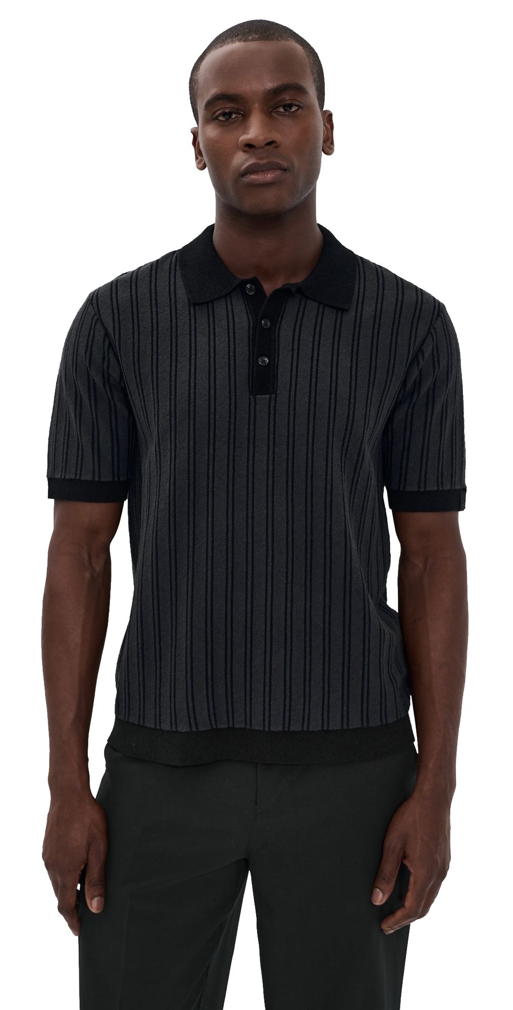 rag & bone Zuma Stripe Dalton Sweater Snavy L