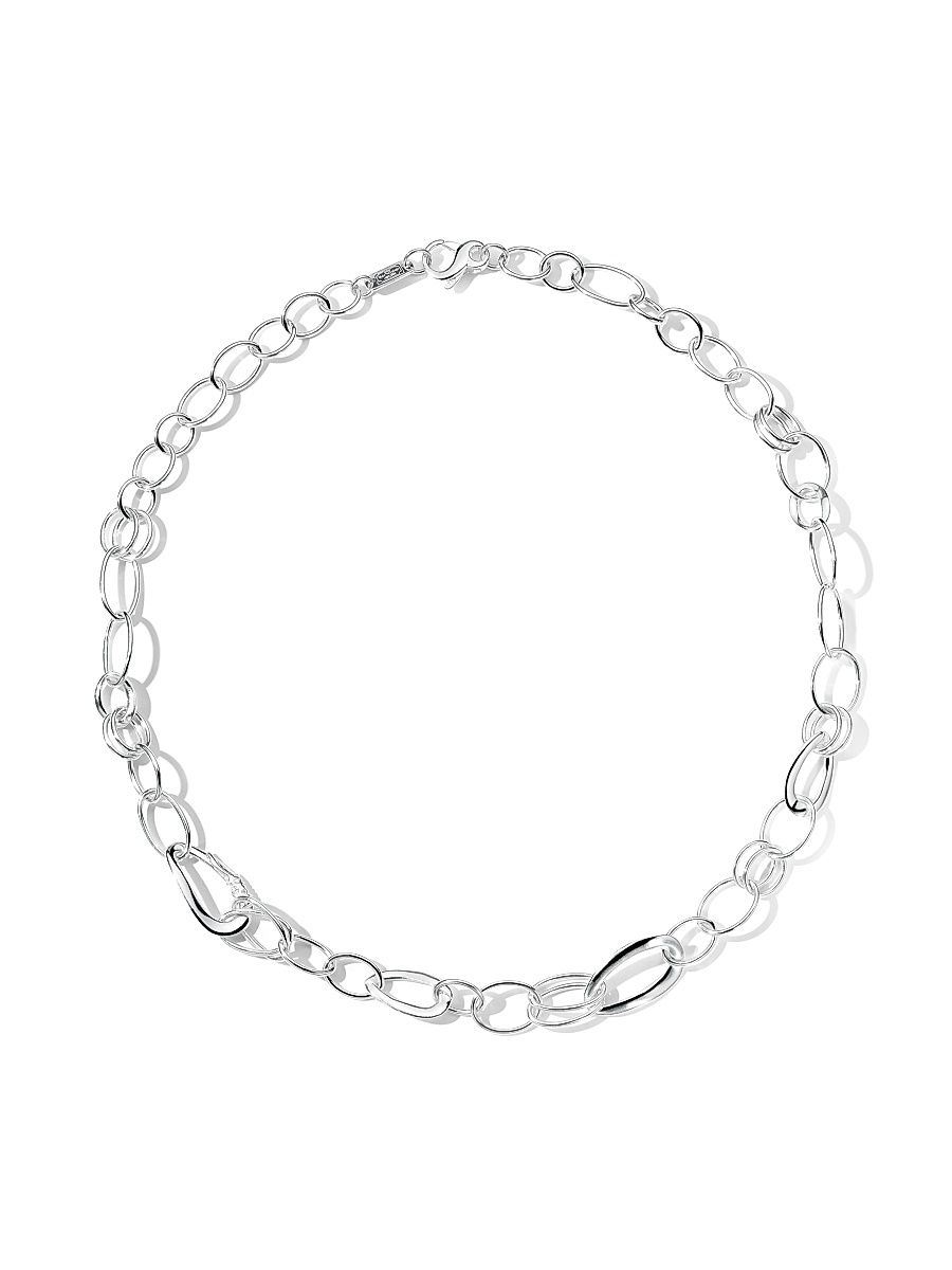 Women's 925 Classico Cherish Link Sterling Silver Necklace - Classico - Size 37