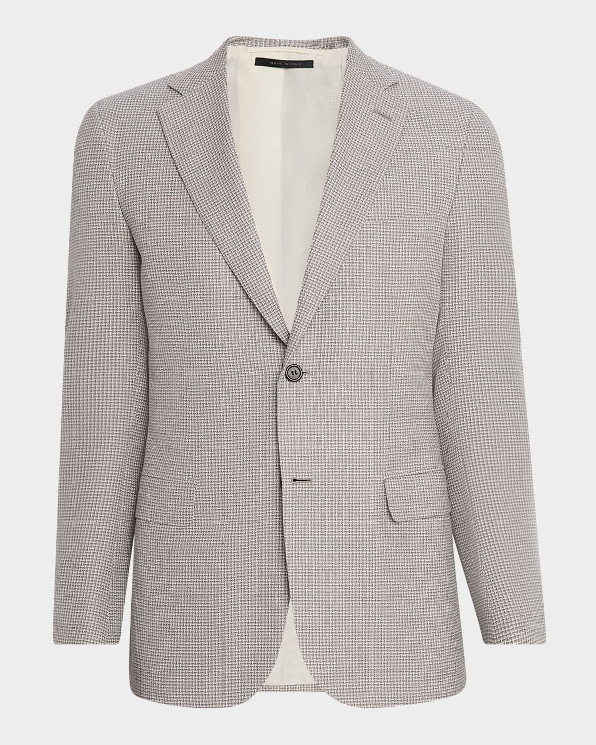 Men & apos;s Micro-Check Sport Coat