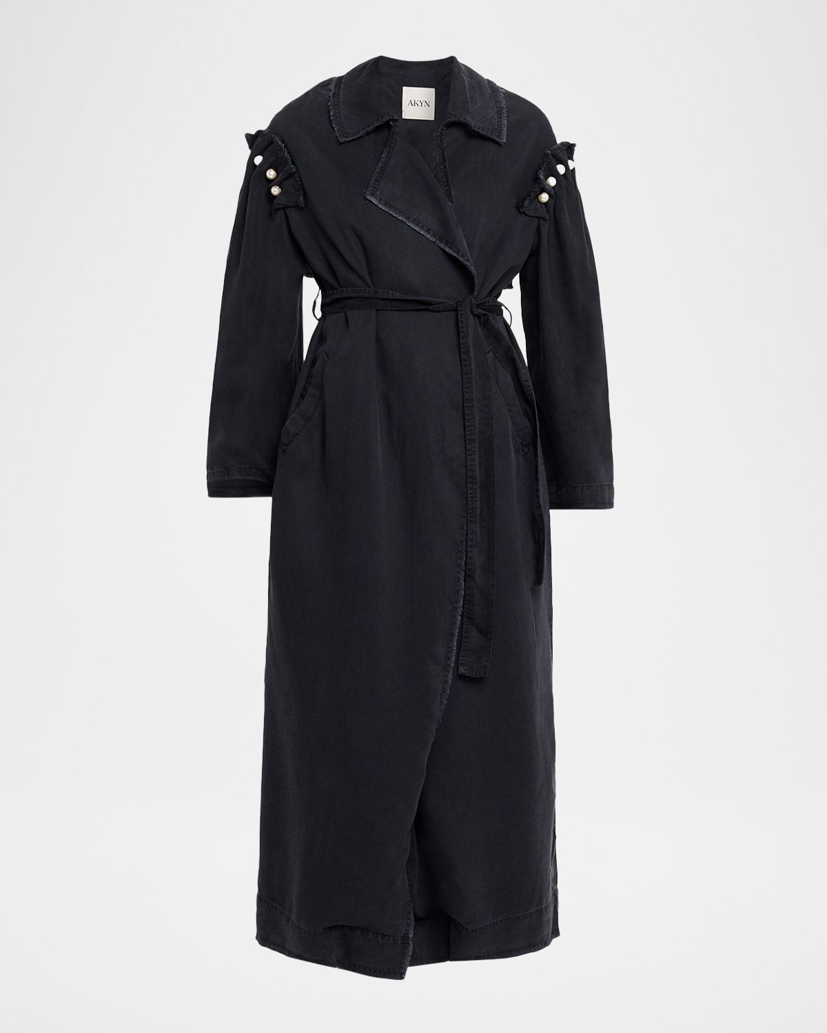 Rocia Denim Trench Coat