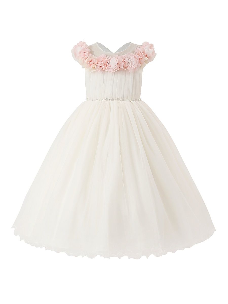 Little Girl's & Girl's Silvera Dress - White - Size 12