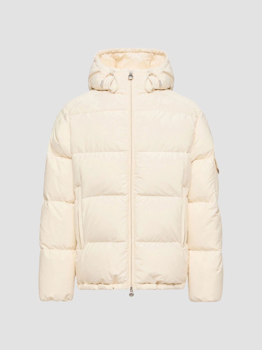 Moncler Men's Himalaya Puffer Jacket - White Ivory - Size Medium