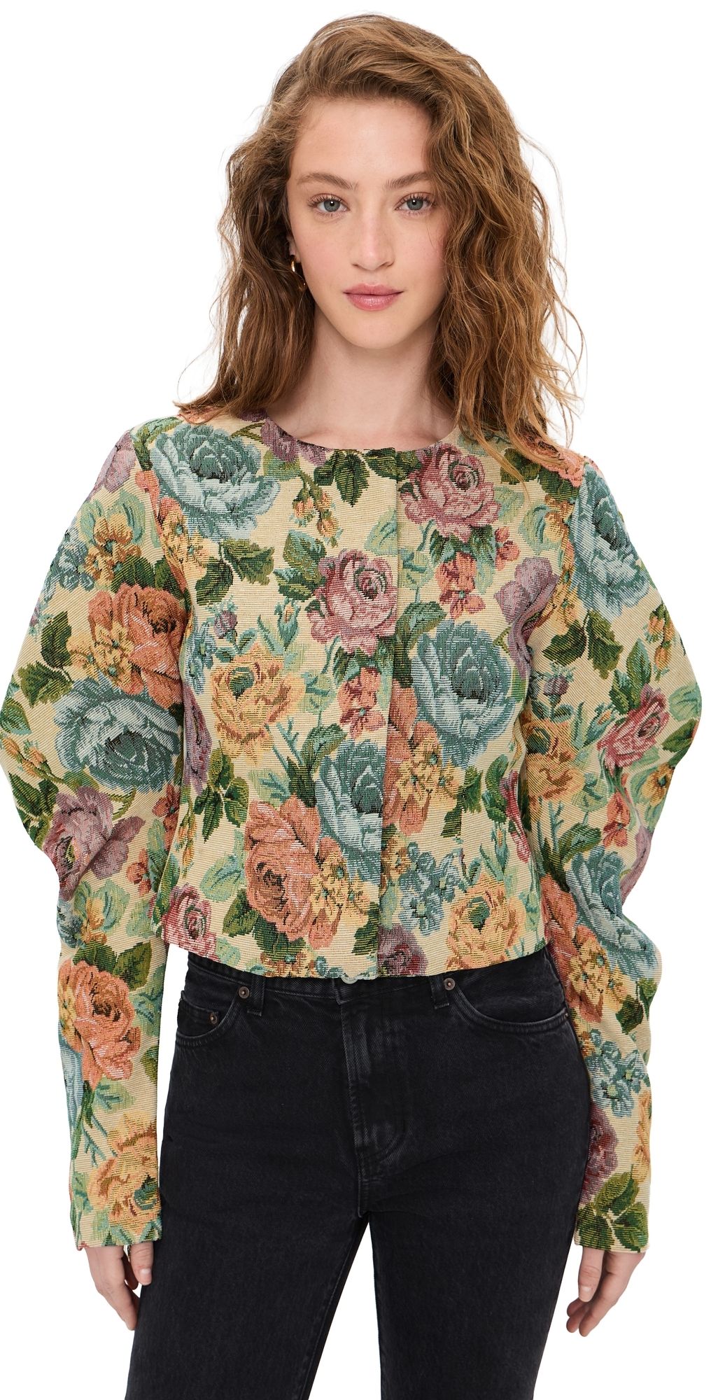 Line & Dot Cambria Jacket Cream Multi S