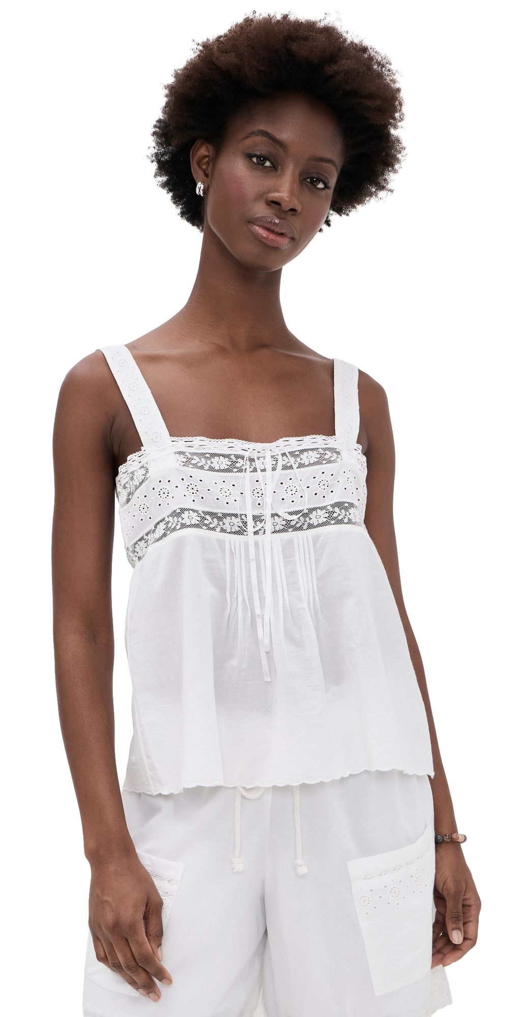 Ciao Lucia Euri Top White XXS