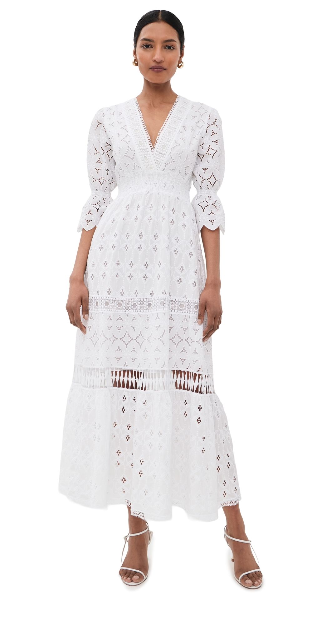 Temptation Positano Curry Dress White XL