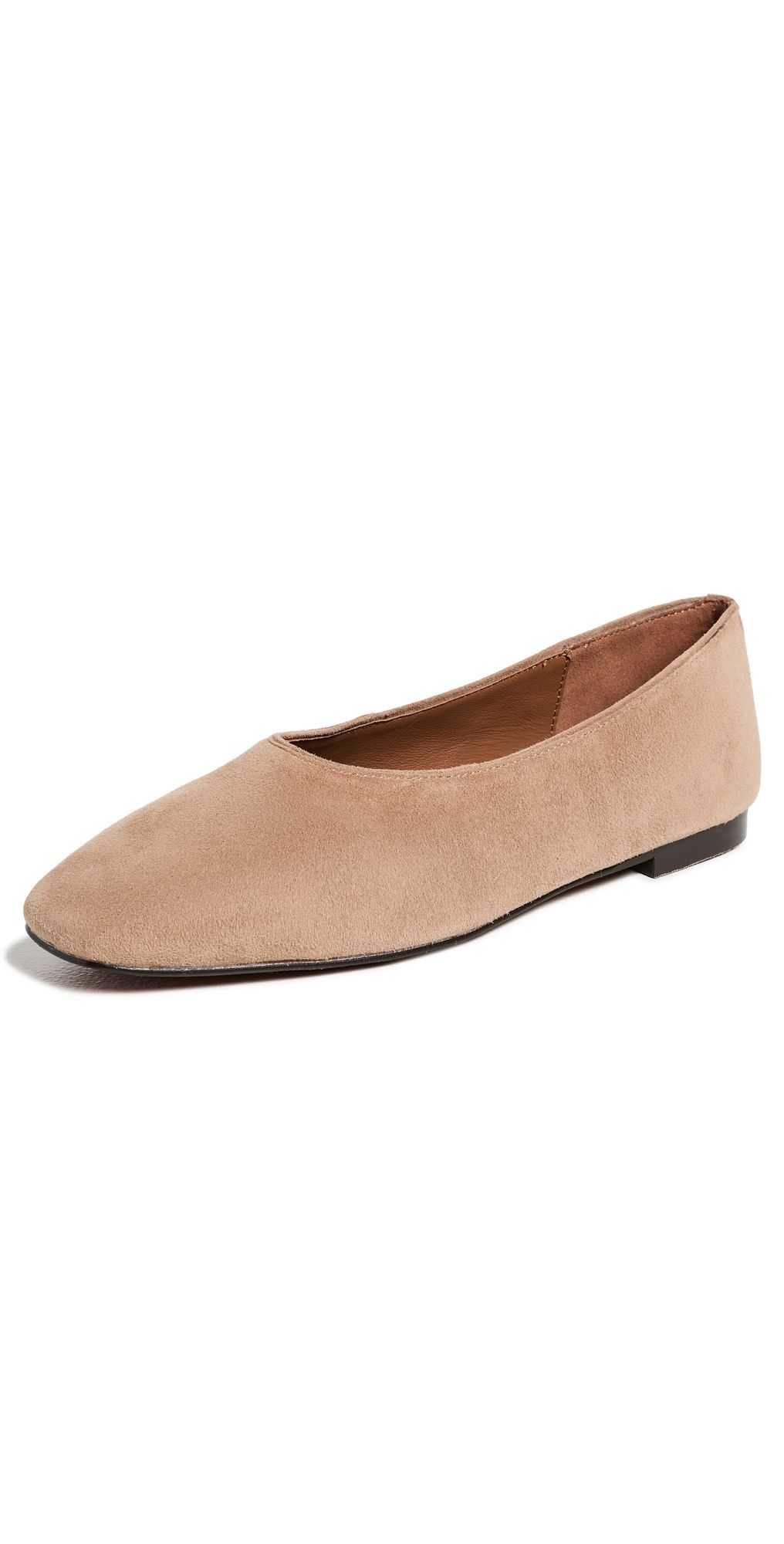 Madewell Mylie Ballet Flats Tawny Khaki 10