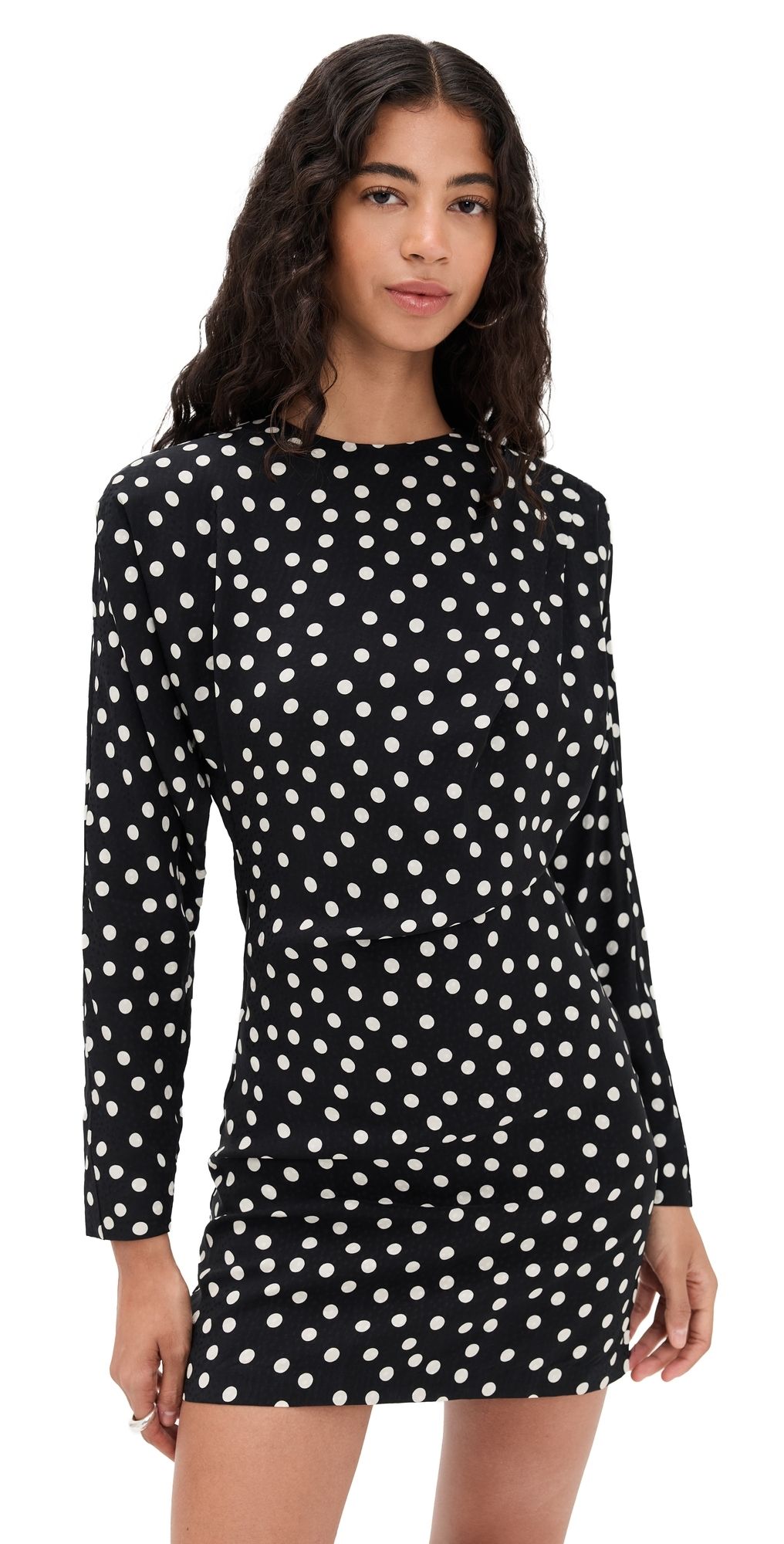 ANINE BING Haven Dress White/Black L