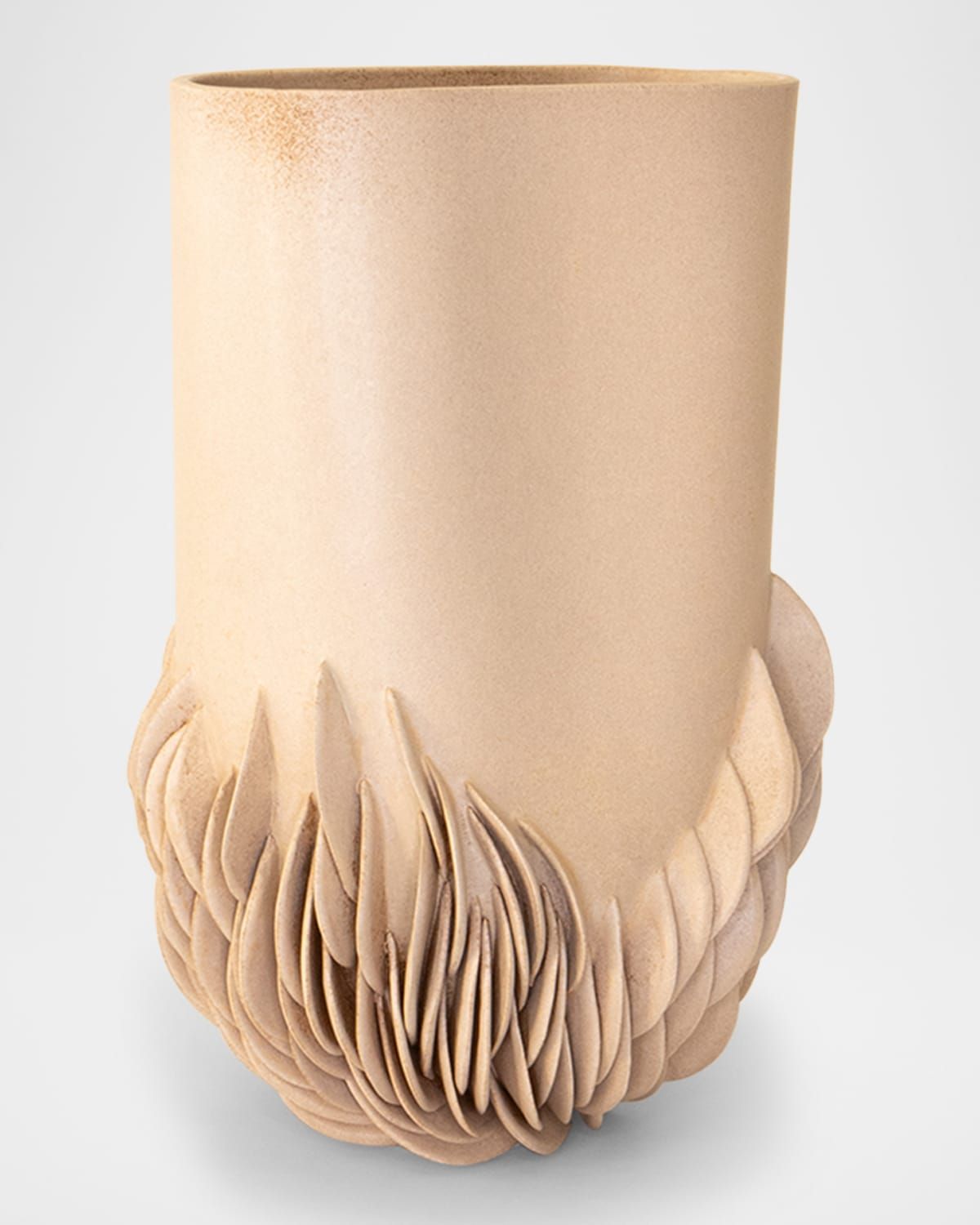 Anemone Stoneware Vase, 16"