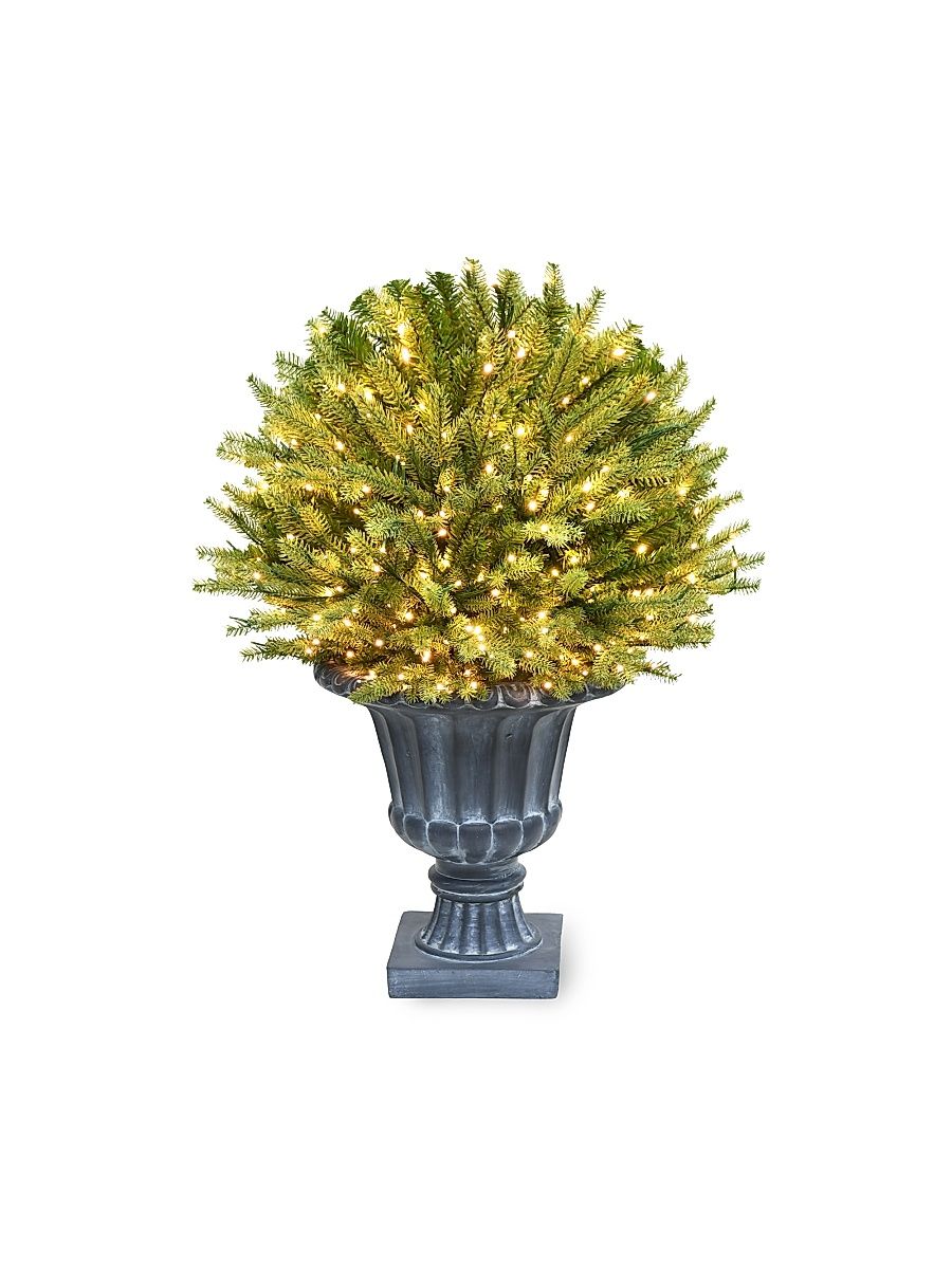 Holiday Newness Faux Saint Catherine Ball Arrangement - Green