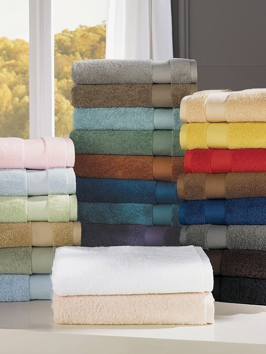 Bello Towel Collection - Ivory - Size Wash Cloth