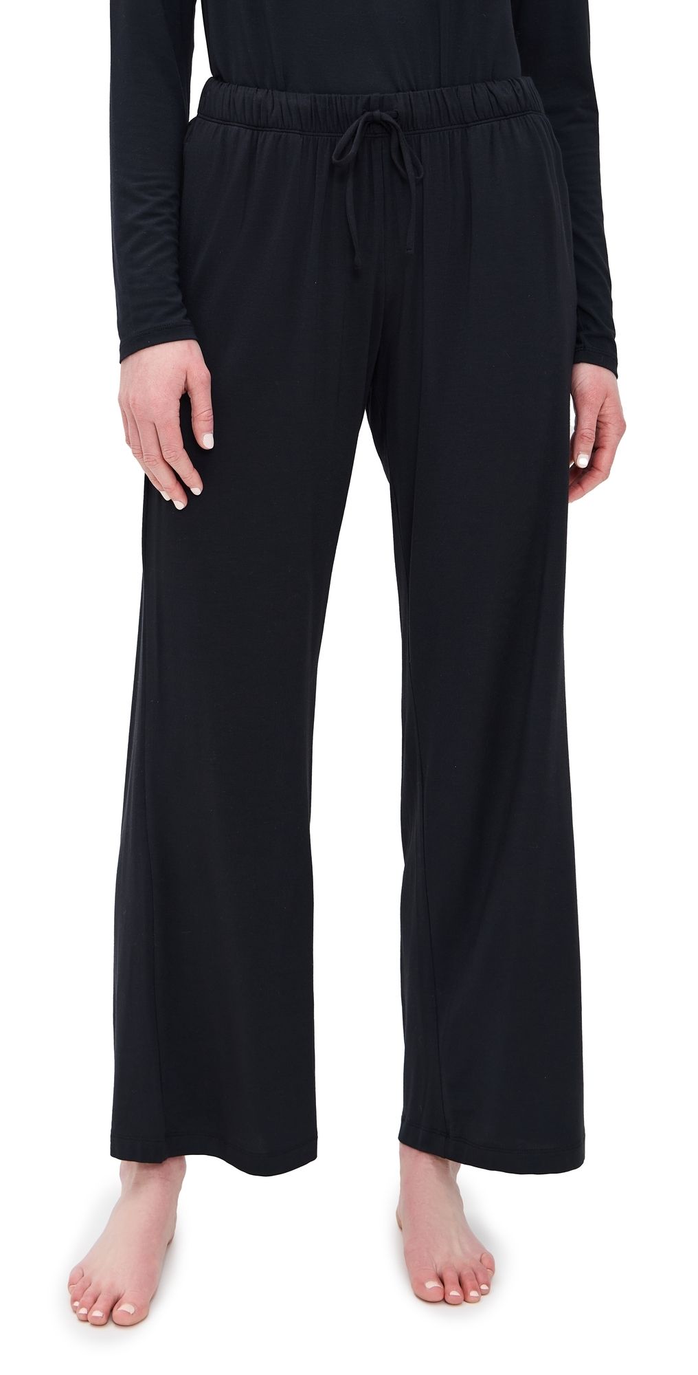 Eberjey Gisele Everyday Straight Leg Pants Black XS