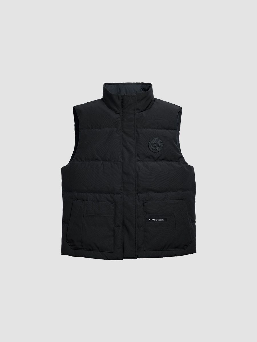 Canada Goose Women's Legacy Freestyle Down Vest - Black Noir - Size XL