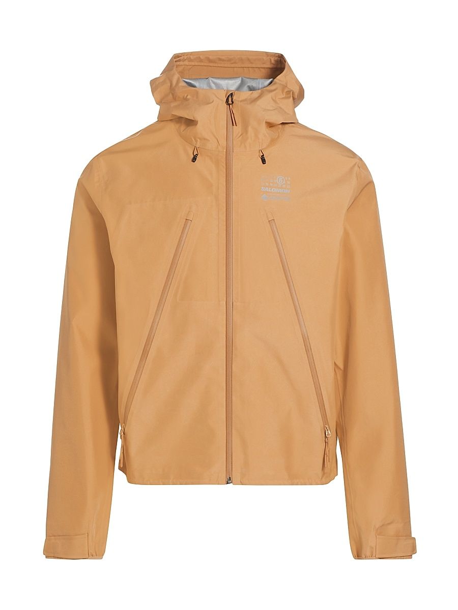 Men's MM6 Maison Margiela x Salomon Sports Hooded Jacket - Iced Coffee - Size XL