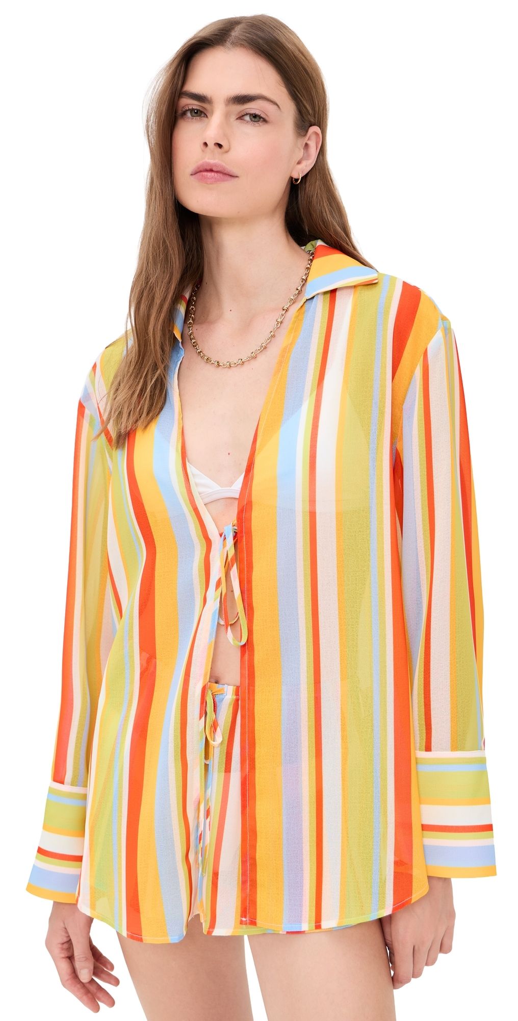 Solid & Striped The Jaclyn Tunic St. Barths Stripe XS
