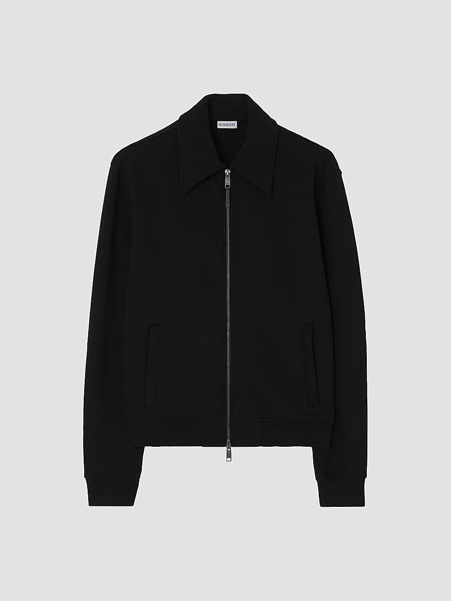 Burberry Men's Jacob Brushed Cotton Jacket - Black - Size XL