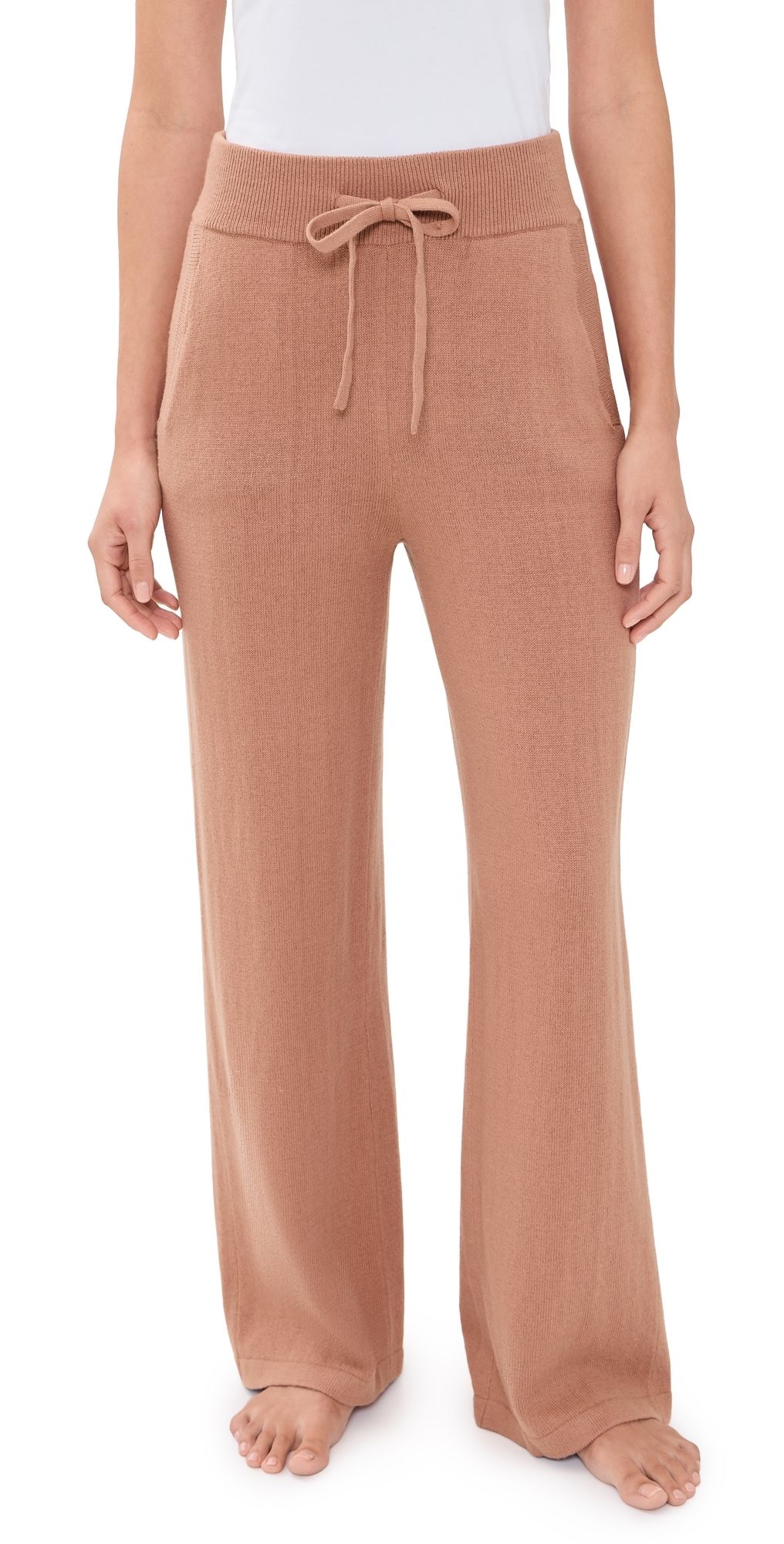 Eberjey Recy Sweater Pants Hazelnut L