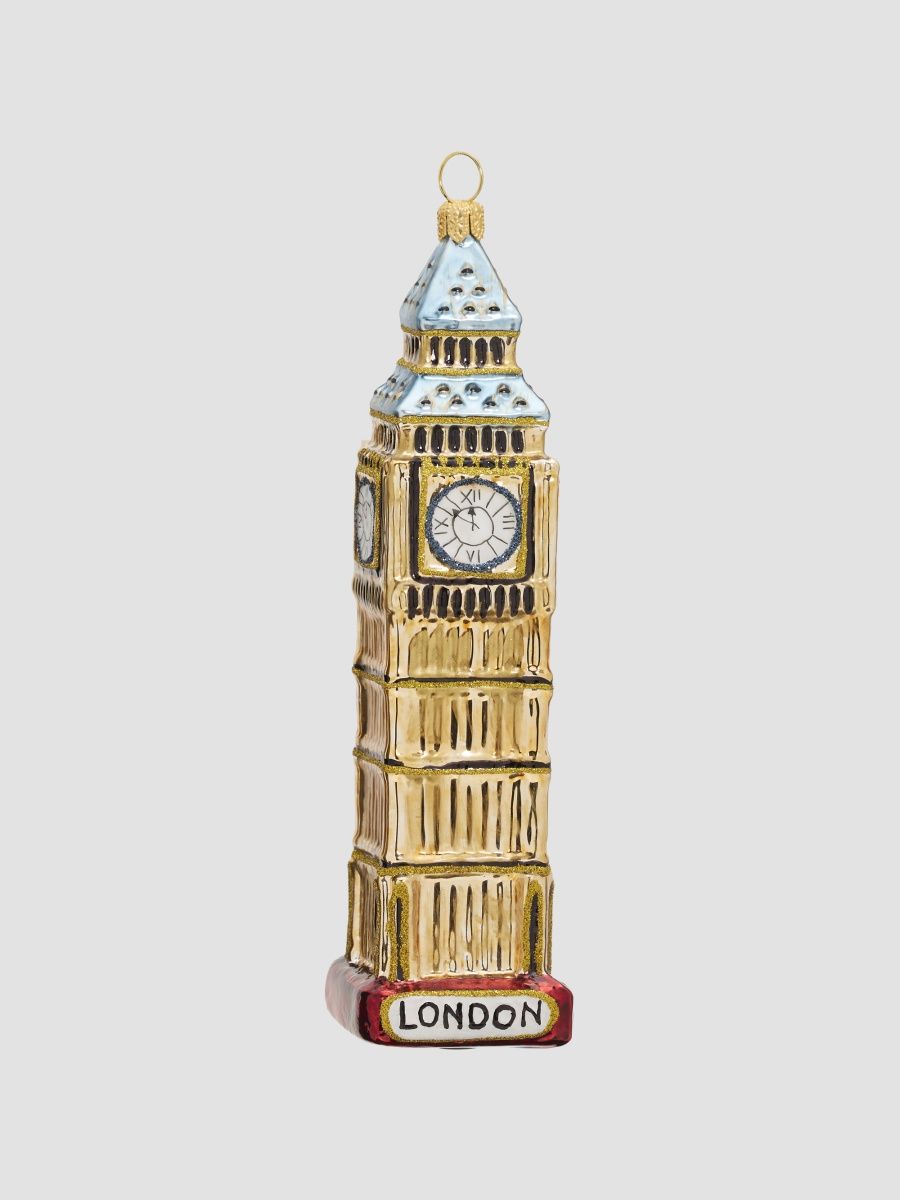 Big Ben Glass Ornament