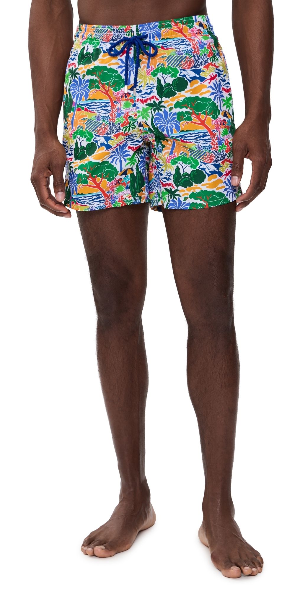 Vilebrequin Moorea Swim Trunks 6 Blanc L
