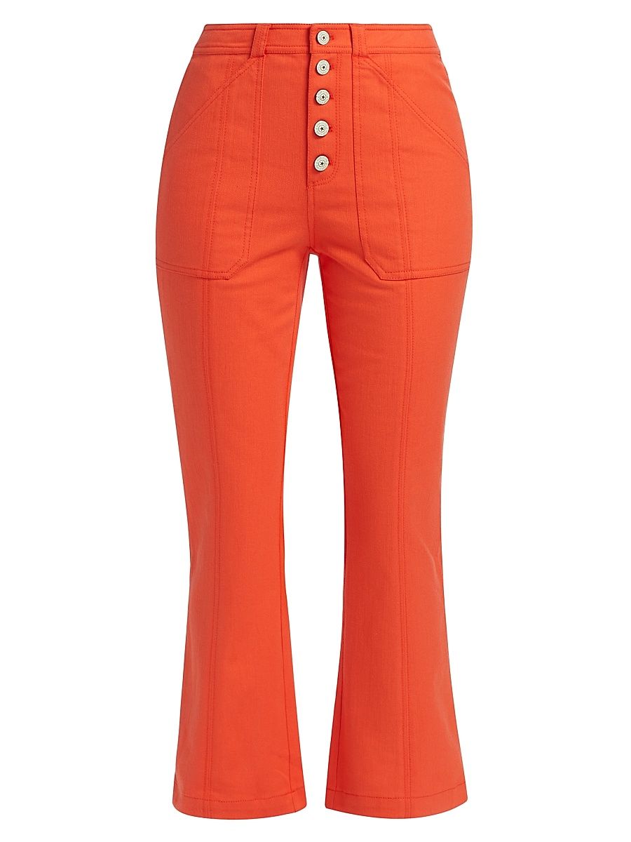 Women's Wallace Cropped Pants - Cherry Tomato - Size 14