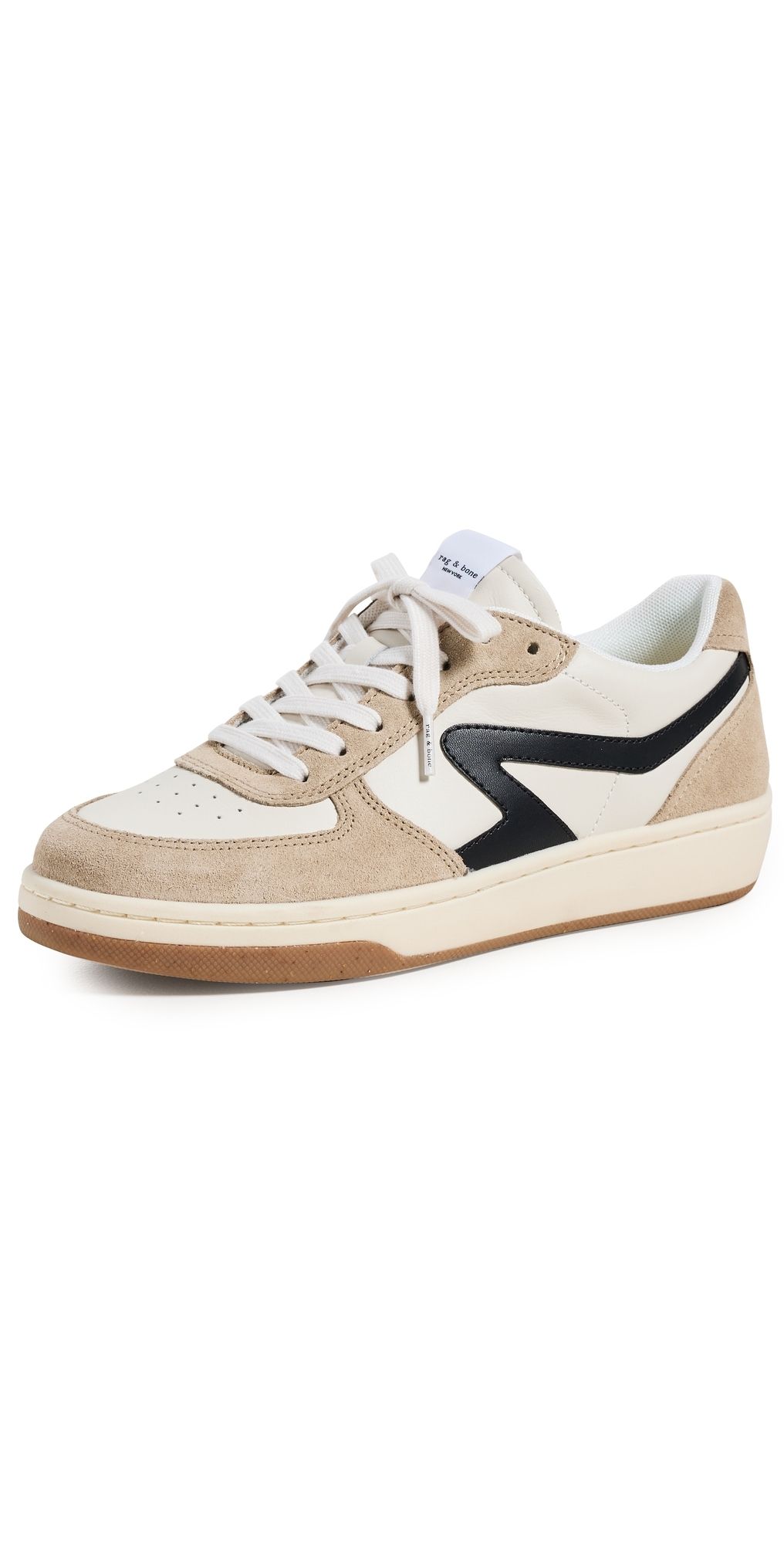 rag & bone Retro Court Sneakers Dove/Sand 38.5