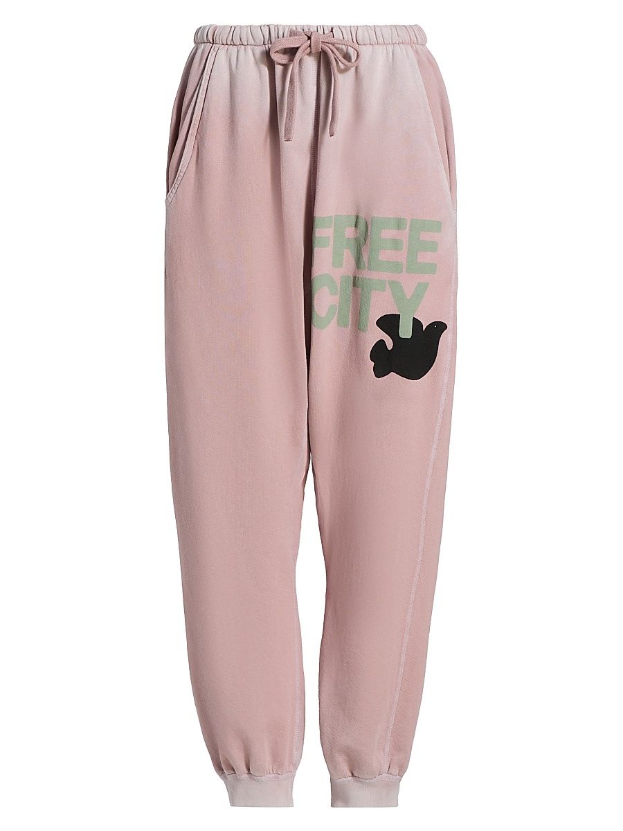 Women's Sunfades Logo Sweatpants - Ballerina - Size Large