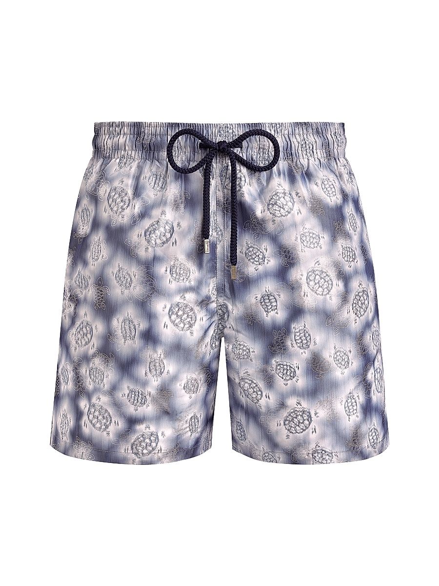 Men's Turtle Graphic Swim Shorts - Blue Marine - Size XL