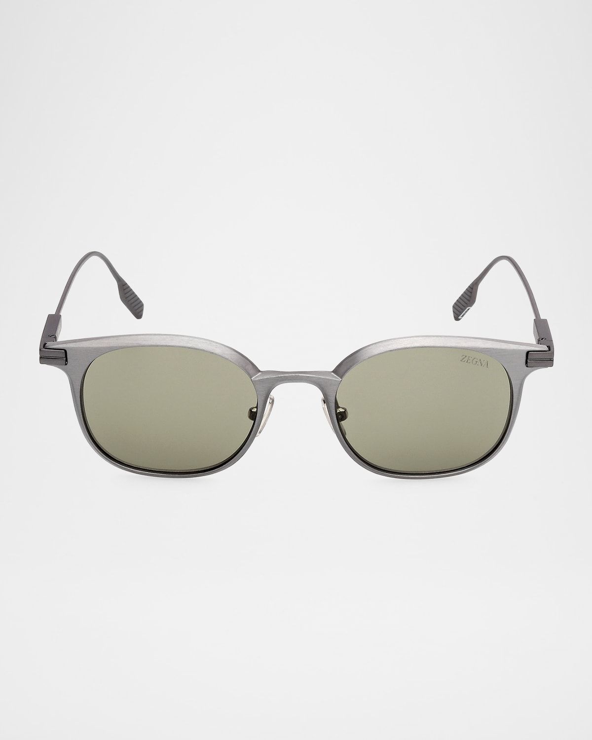 Men & apos;s Round Metal Sunglasses