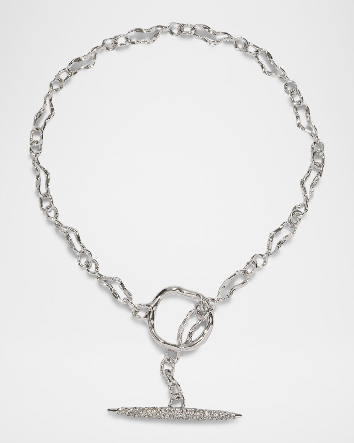 Solanales Crystal Infinity Link Necklace
