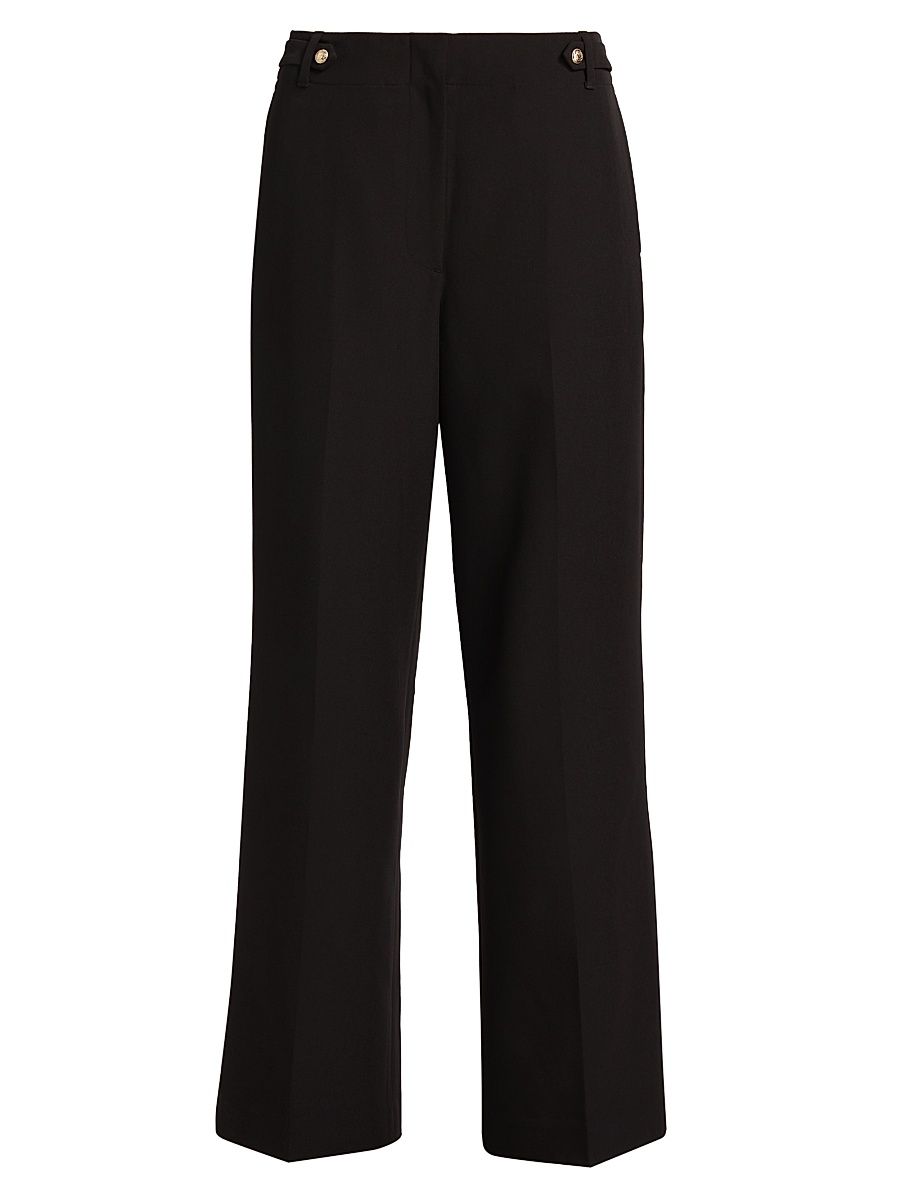 Women's Darien Straight-Wide Pants - Noir - Size 14
