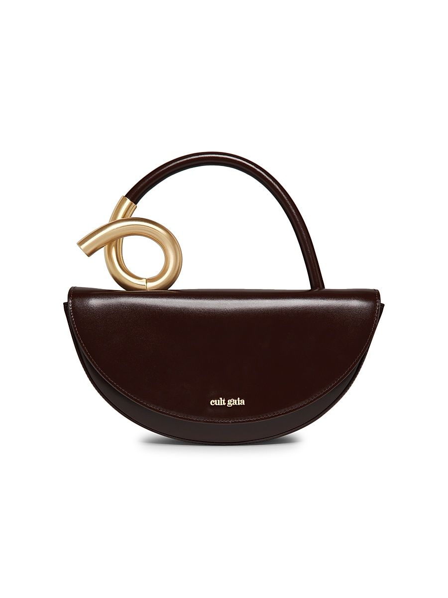 Women's Azariah Leather Top Handle Bag - Espresso