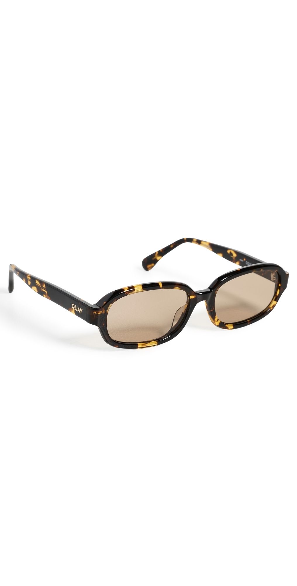 Quay Could Never Sunglasses Tort Yellow/Tan One Size